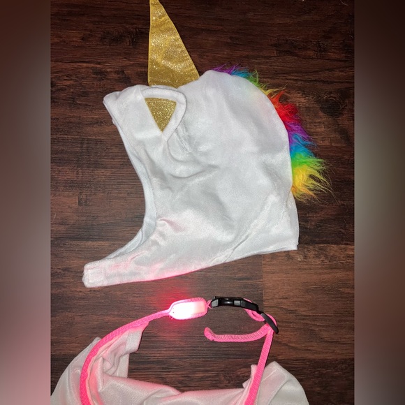 Rubie's Dog Big Dog Unicorn Costume With Light Up Collar Poshmark